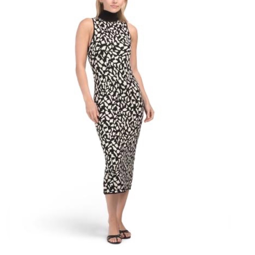 Maggy London Midi Sleeveless Sweater Dress NWT